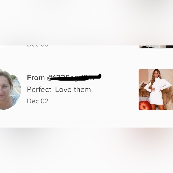 Ivory Long Sleeve Sweater Dress - Picture 8 of 12